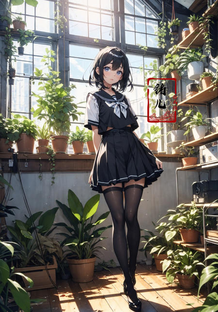 绪儿-居家少女场景Home scene