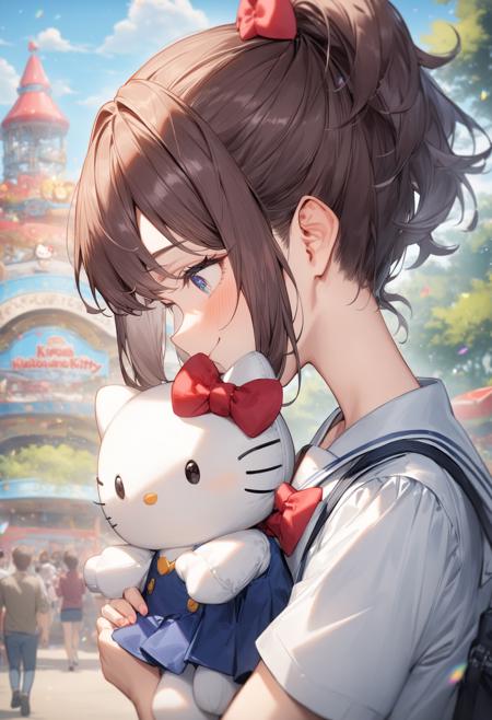 hello kitty stuffed toy / ハローキティのぬいぐるみ / キティラー