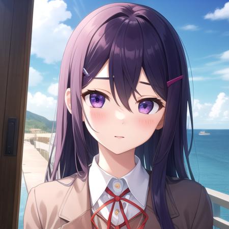 优里-心跳文学部(Yuri-Doki Doki Literature Club)版本SD 1.5 (ID: 261398)