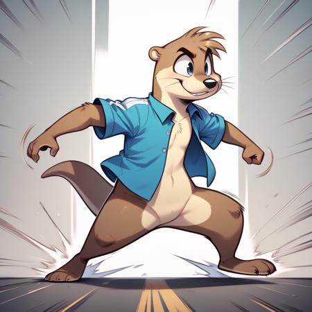 gosdoq Emodog furry style LoRA for Pony and SeaArt/Compassmix