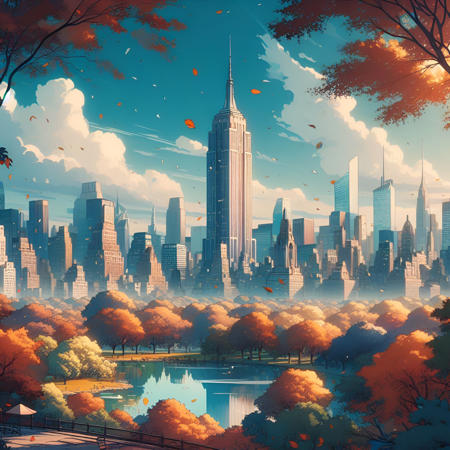 New York City, Empire State Building (Cityscape)