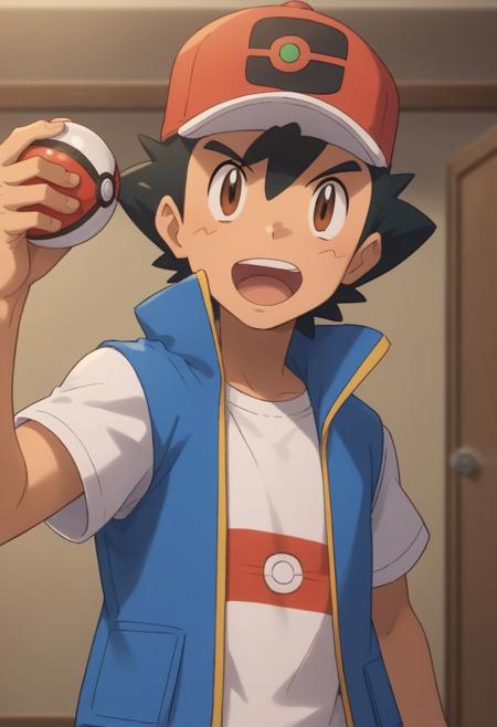 Ash Ketchum - Pokemon Journeys - Pony + Illustrious