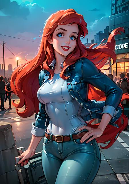 Ariel (The Little Mermaid) Princess Disney - SD 1.5 | XL PONY - by YeiyeiArt