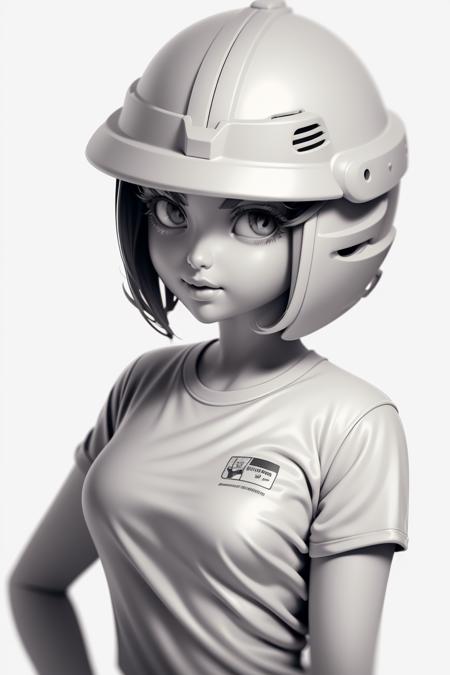 Clay Render Style/白模渲染风格