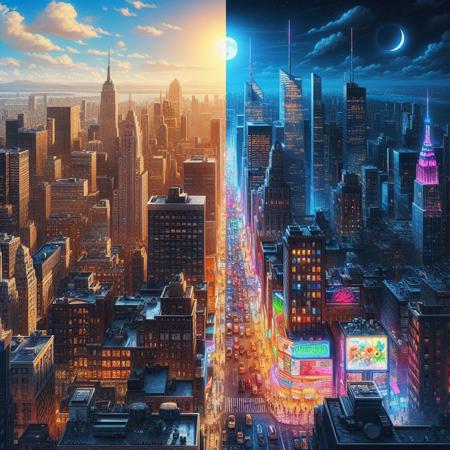 coexistence of day and night