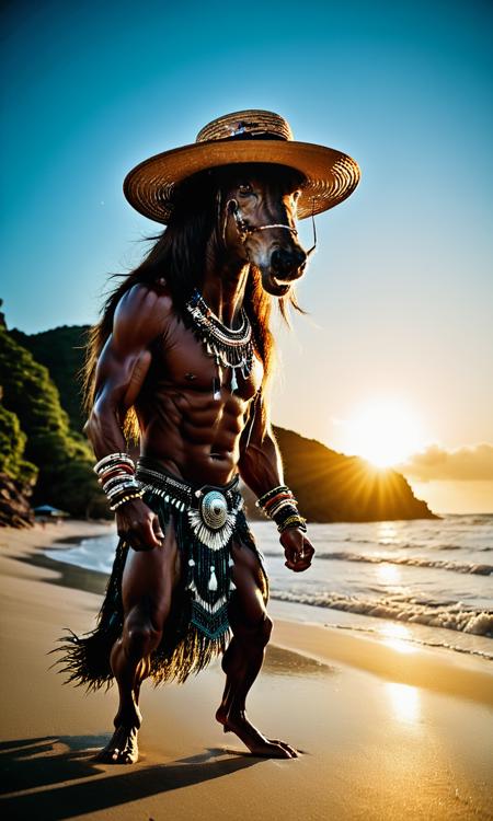 Monster Codex-Horse-faced demon | 怪物志-百鬼-马面鬼