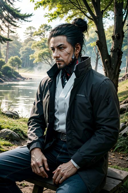 Goro Takemura from Cyberpunk 2077版本v1.2 (ID: 198912)