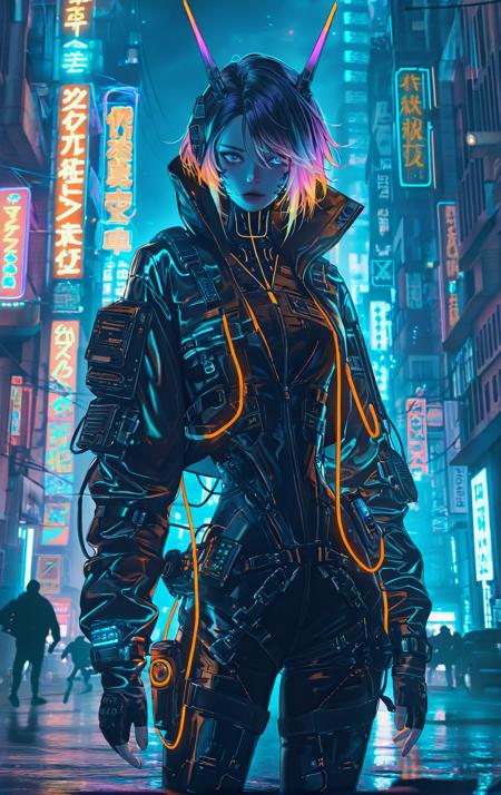 TechWear LoRA [SD+XL+illustrious-XL+Pony]