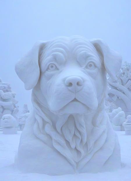 PE Snow Sculpture [Style]