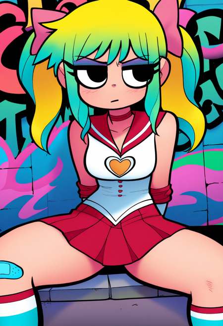 Bryan Lee O'Malley - Scott Pilgrim - Style IllustriousXL - Noob LORA