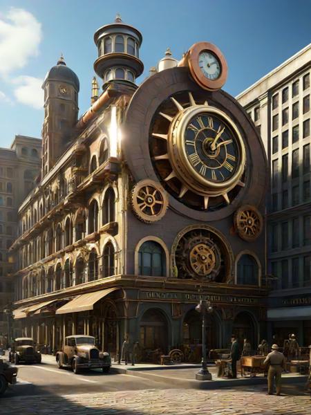 JJ's Building style - Steampunk