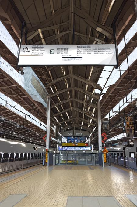 東京駅　東海道・山陽新幹線ホーム