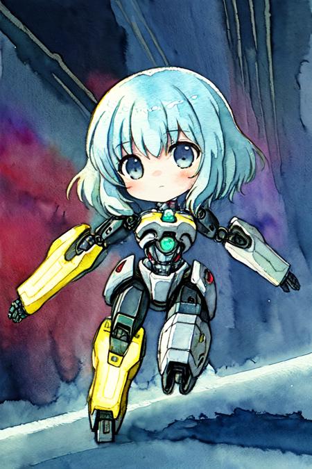 Better Watercolor painting - In the style of Iris Compiet