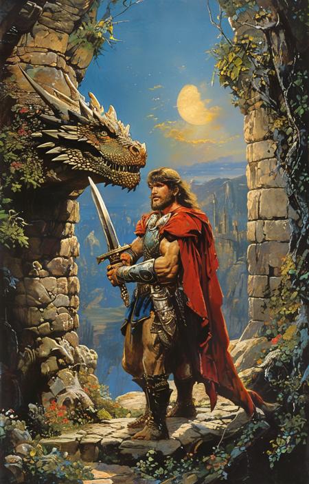 style of Clyde Caldwell [SDXL] 182