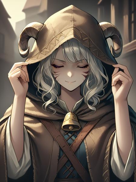 hooded cloak
