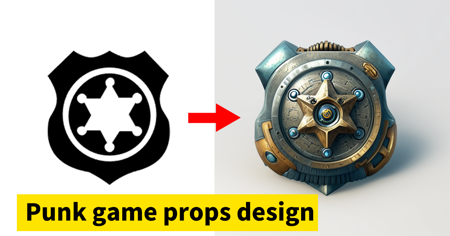 Punk game props design版本v1.0 (ID: 770017)