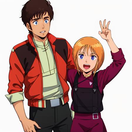 judau and ple (GUNDAM ZZ) LORA