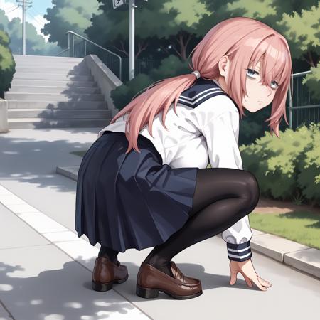 Komaro Michinoku (Seitokai ni mo Ana wa Aru!) XL pony LORA