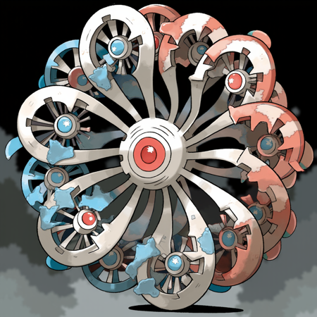 Flux Pokémon - Official artwork / Ken Sugimori style