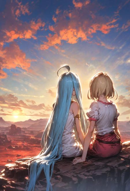 Djeeta & Lyria from Granblue Fantasy) [SDXL | LoRA]