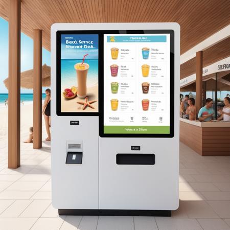 Self-service ordering machine