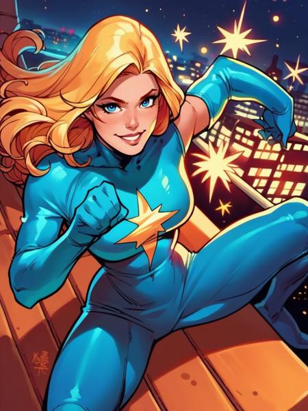 Dazzler 80s Classic (Marvel X-Men Comics) COMMISSION by YeiyeiArt
