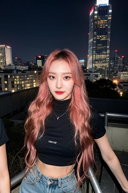 H1-Key Hwiseo (휘서) Lookalike