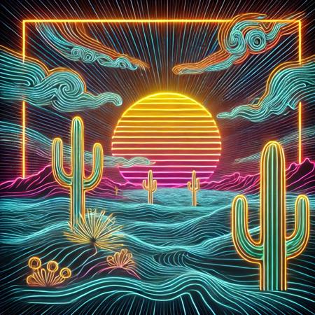the neon world