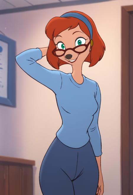 Sylvia Marpole (An Extremely Goofy Movie) Pony + Illustrious commission