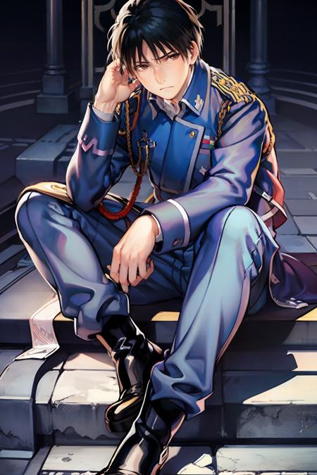 roy mustang (Fullmetal alchemist) 罗伊·马斯坦 (钢之炼金术师)