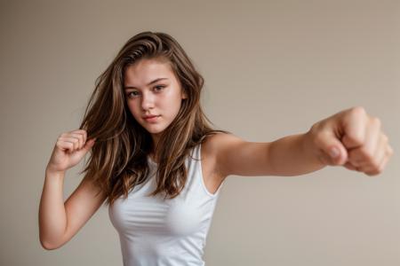 OpenPose, punching viewer,incoming punch,bare fist,
