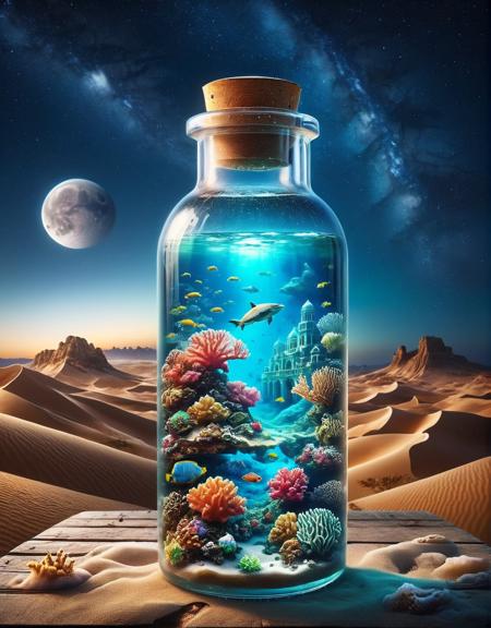 In a Bottle SDXL