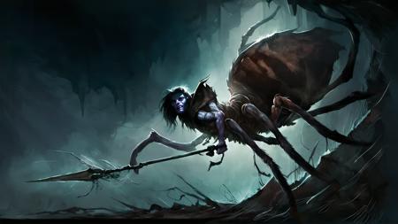 Arachnid - Creature Concept - Pony