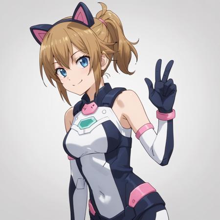 虚拟化身文奈 / あばたーふみな / Avatar Fumina 《高达创战元宇宙 / ガンダムビルドメタバース / Gundam Build Metaverse》[HiKaRi]
