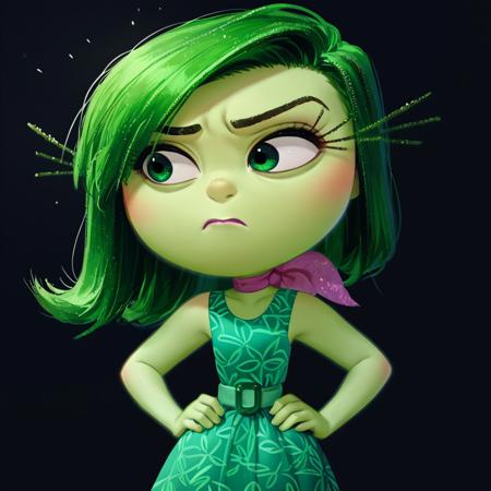 Disgust - Inside Out 2 (PonyXL)