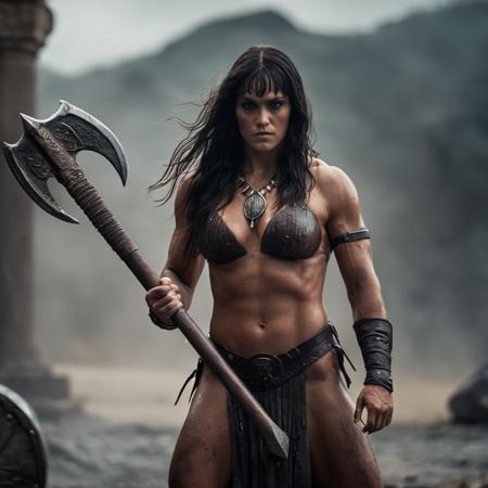 Conan The Barbarian (comic style + character) XL + SD1.5 + F1D