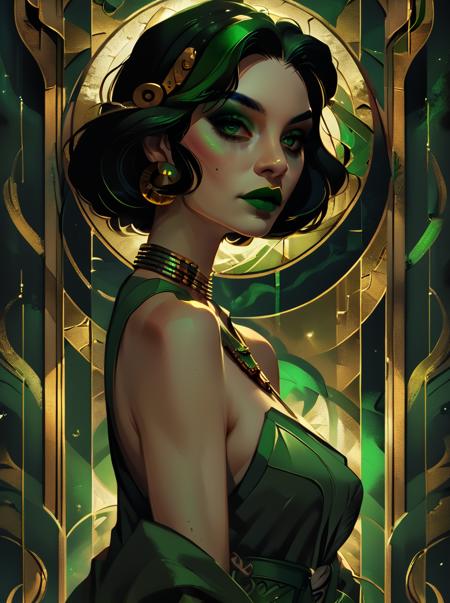 Art Deco  LoRA [FLUX+SD+XL+Pony]