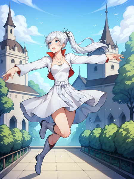 Weiss Schnee (RWBY) - 8 Outfits (PonyXL / Illustrious)版本PonyXL (ID: 643221)