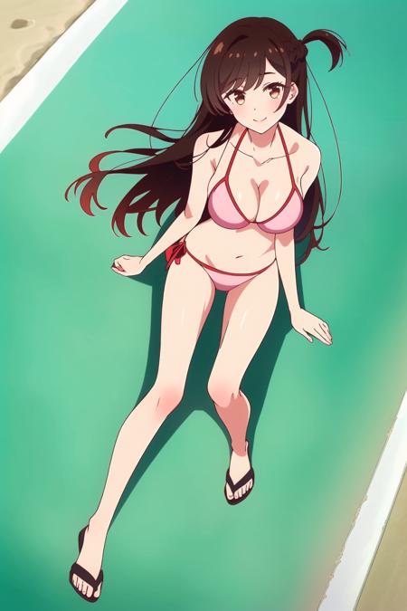 Mizuhara Chizuru 彼女、お借りします Ichinose Chizuru 水原千鶴 Kanojo, Okarishimasu