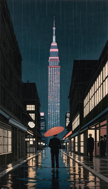 LEOSAM's [浮世絵/Ukiyo-e] 川瀬巴水 画风 Kawase Hasui Painting Style LoRA