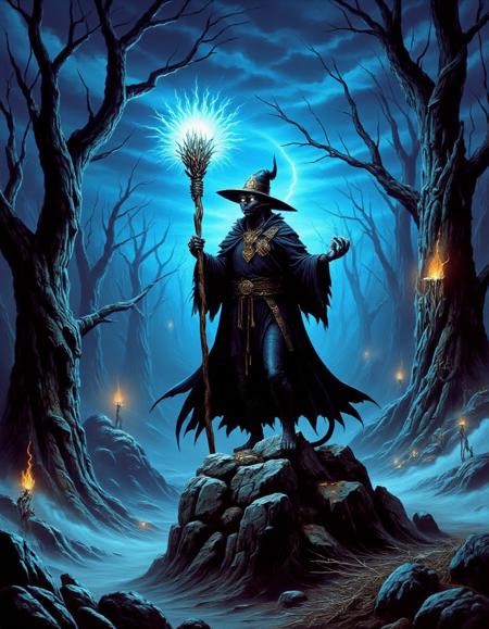 80s Dark Fantasy Flux/SDXL版本v1 Flux (ID: 803014)