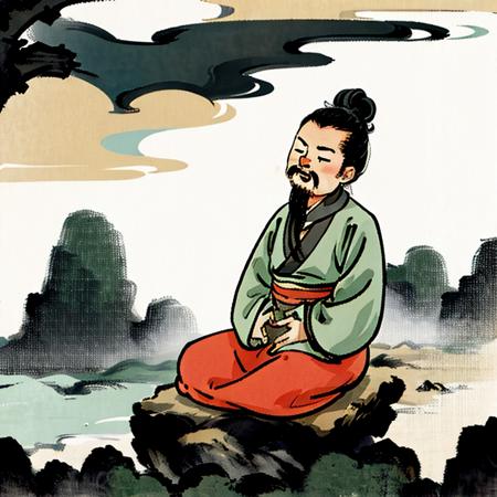 美实-水墨儿插