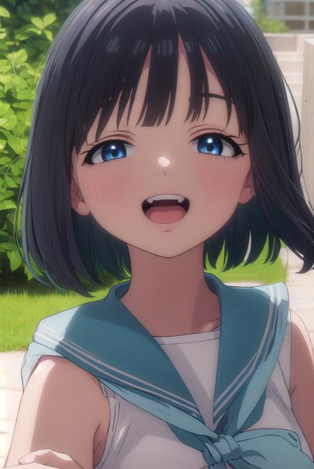 Kao Akebi (明日 花緒) - Akebi's Sailor Uniform (Akebi-chan no Sailor-fuku) (明日ちゃんのセーラー服)
