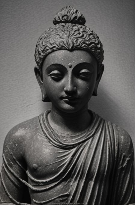 Gandhara Buddha statue 犍陀罗佛像
