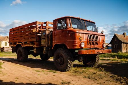 USSR truck GAZ-66 (СССР грузовой автомобиль ГАЗ-66)