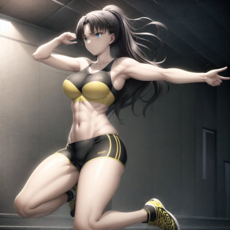 Rin tohsaka  LORA and(Pony)  from fate stay night visual novel