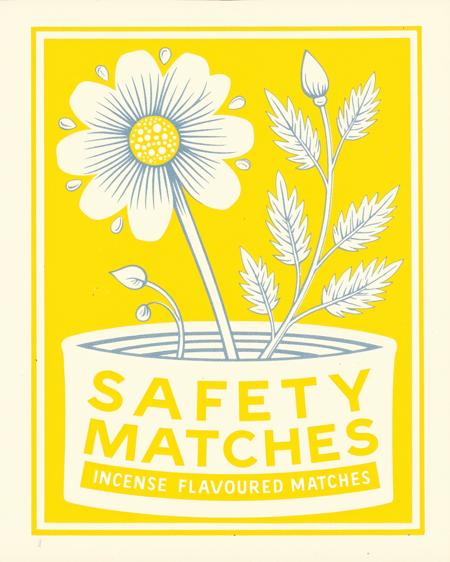 Vintage Matchbox Art