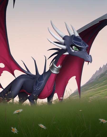 Corrupted Cynder【 The legend of Spyro - A New Beginning 】- 【PONY - FLUX - DSXL】