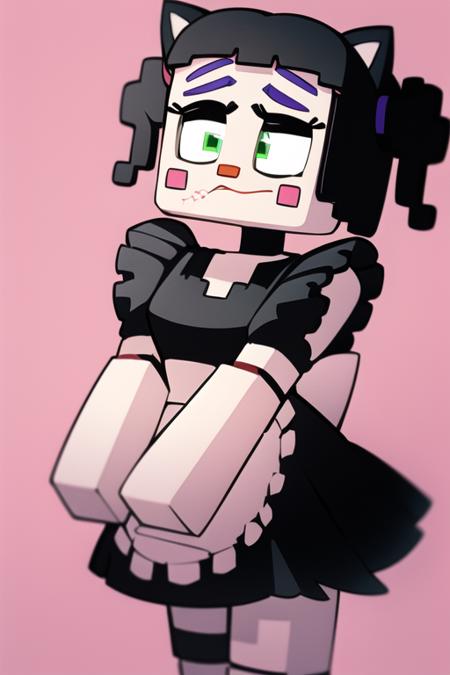 Circus Baby ZAMination Fazbear and Friends Minecraft /  FNAF / Five Nights at Freddy's  Pony+1.5