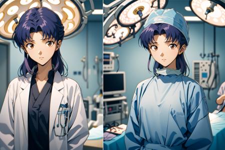 Doctor labcoat / surgical outfits Side-by-Side